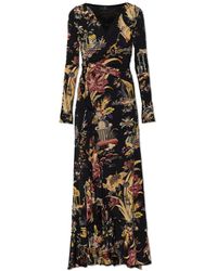 Etro - Jurk Met Kleurrijke Print - Lyst