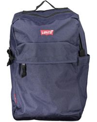 Levi's - Tassen ,Blauw ,Polyester Blauwe Polyester Rugzak - Lyst