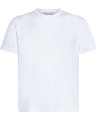 D4.0 - Tops ,Wit ,Katoen T-Shirt - Lyst