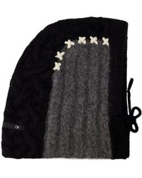 Adererror - Schwarze nylon-balaclava - Lyst