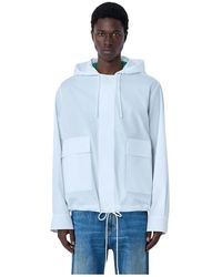 Lacoste - Runway Hooded Poplin Jacket - Lyst