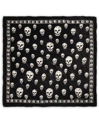 McQueen - Accessoires ,Zwart ,Alexander Mc Queen Sjaals - Lyst