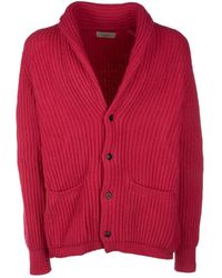 Laneus - Truien & Vesten ,Rood ,Stijlvolle Gebreide Collectie - Lyst