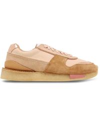 Clarks - Schoenen ,Roze ,Suède Torrun Sneakers - Lyst