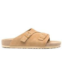 Birkenstock - Wildleder schnallen sandalen - Lyst