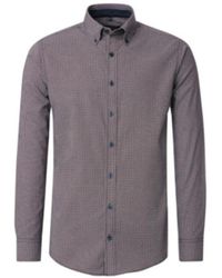 CASA MODA - Herren Langarm Business Hemd - Lyst