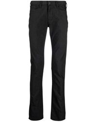 Armani - Schwarze slim fit j06 jeans - Lyst