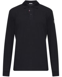 Moncler - Polo Met Logopatch - Lyst