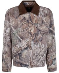 Represent - Real Tree Camo Trucker Jacket - Lyst