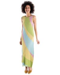 Akep - Langes Jacquard-Lurex-Kleid - Lyst