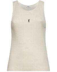 Saint Laurent - Tank Top - Lyst