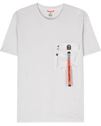 Parajumpers - Graue leichte t-shirts und polos - Lyst