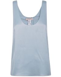 Twinset - Tops ,Blauw ,Stijlvolle Top Voor Vrouwen - Lyst