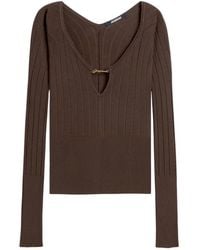 Jacquemus - Round-Neck Knitwear - Lyst