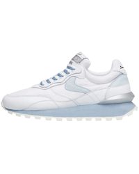 Voile Blanche - Sneakers in suede e tessuto tecnico qwark hype woman - Lyst