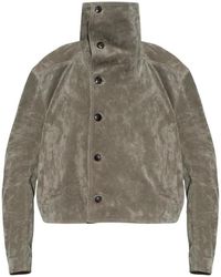 Rick Owens - Jumbo Stooges Leren Jas - Lyst