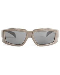 Rick Owens - Accessoires ,Grijs ,Nylon Rick Zonnebrillen - Lyst