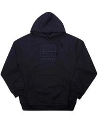 Rassvet (PACCBET) - Hoodies & Sweatvesten ,Zwart ,Katoen Geborduurde Logo Hoodie Gebreid - Lyst