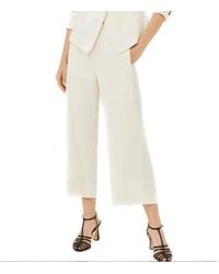Marella - Broeken ,Wit ,Polyester Wijde Broek - Lyst