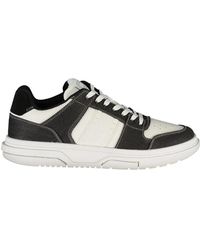 Tommy Hilfiger - Polyester Sneaker Mit Kontrastdetails - Lyst