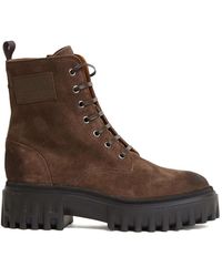 Hogan - Lace-Up Boots - Lyst