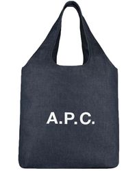A.P.C. - Bags > tote bags - Lyst