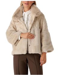 Freebird by Steven - Chique Faux Fur Shearling Jas - Lyst