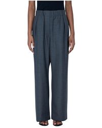 Jil Sander - Wool Pinstripe Broeken - Lyst