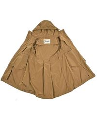 Herno - Jassen ,Bruin ,Katoen New Techno Taffeta Hd Parka - Lyst