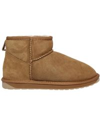 EMU - Schoenen ,Bruin ,Leer Stijlvolle Kastanjebruine Laarzen Voor Het Winterseizoen - Lyst