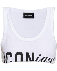 DSquared² - Sleeveless Tops - Lyst