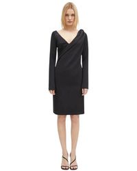 JW Anderson - Jurk Met Schouderdrap En V-Hals - Lyst