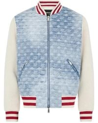 DSquared² - Herren Blaue Weste Logo Monogramm - Lyst