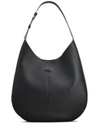 Tod's - Tod 's DI -Bag mittelgroßer Leder -Hobo -Tasche - Lyst