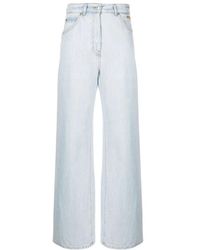 MSGM - Jeans > wide jeans - Lyst