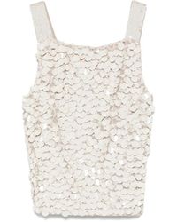 P.A.R.O.S.H. - Sleeveless Tops - Lyst