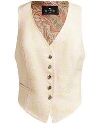 Etro - Vests - Lyst