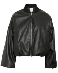 Soaked In Luxury - Zwarte Bomberjack Sltrudea Stijl - Lyst