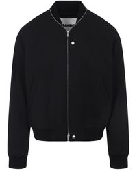 Jil Sander - Schwarze Wolljacke Aw25 - Lyst