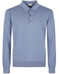 Etro - Lange Mouwen Poloshirt - Lyst