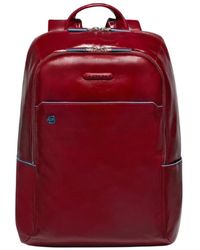 Piquadro - Rote taschen mit stoßdämpfer - Lyst