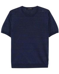 Tagliatore - Round-Neck Knitwear - Lyst