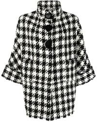 Charlott - Jassen ,Veelkleurig ,Geruit Patroon Crop Sleeve Jas - Lyst