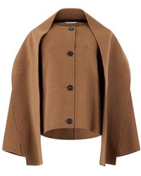 Max Mara - Jassen ,Bruin ,Wol Kate Jas - Lyst