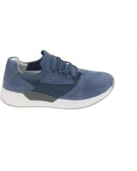 Gabor - Schoenen ,Blauw ,Rollingsoft Walking Sneaker - Lyst