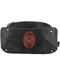 Versace - Tassen ,Zwart ,Leer Lou Small Nappa Belt Bag - Lyst