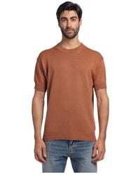 Amaranto - Round-Neck Knitwear - Lyst