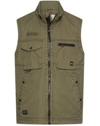 Camel Active - Outdoor Vest Met Binnenzakken - Lyst