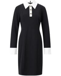 Joseph Ribkoff - Elegantes Midi-Kleid Mit Kragen - Lyst
