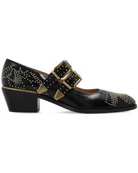 Chloé - Schoenen ,Zwart ,Leer Susanna Pump - Lyst